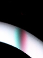 In rainbows