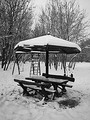 klupa u snegu &hellip;