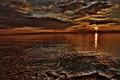 winter sunset