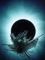 Moja staklena skulptura rađena u svrhu fotografije- "Spacecraft"